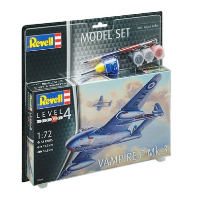 [�˾���ũ] BV63934 [Revell Gmbh] BV63934 1/72 Model Set Vampire F Mk.3
