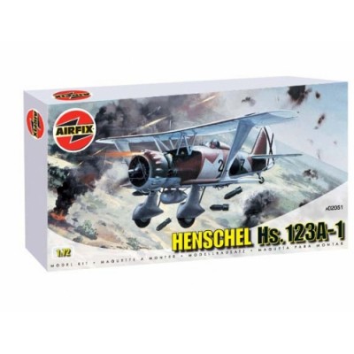 [�˾���ũ] BB02051 [Airfix] BB02051 1/72 Henschel Hs123A-1
