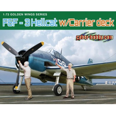 [˾ũ] BD5117 [Dragon] BD5117 1/72 F6F-3 Hellcat w/Flight Deck (1/72 װ 2 )