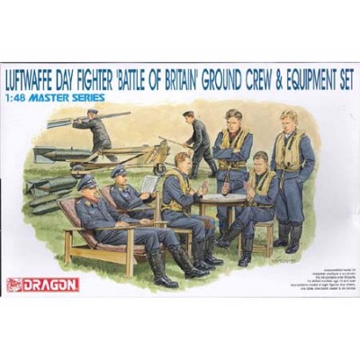 [�˾���ũ] BD5532 [Dragon] BD5532 1/48 Luftwafe Day Fighter Battle of Britain Ground Crew & Equipment Set