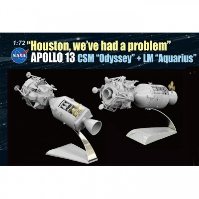 [˾ũ] BD11020 [Dragon] BD11020 1/72 Apollo 13 CSM,LM 50th Anniversary