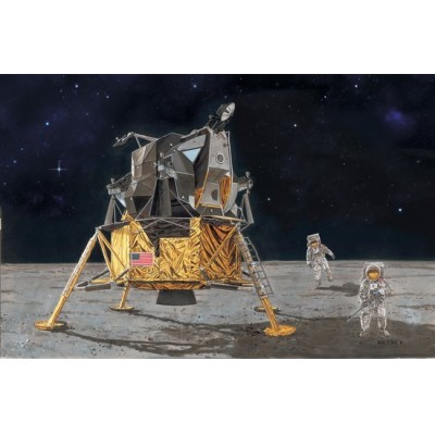 [�˾���ũ] BD11002 [Dragon] BD11002 1/72 Apollo 11 Lunar Landing - CSM Columbia LM Eagle Astronauts
