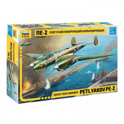 [˾ũ] BZ7283 [Zvezda] BZ7283 1/72 PE-2 Soviet dive bomber Petlyakov