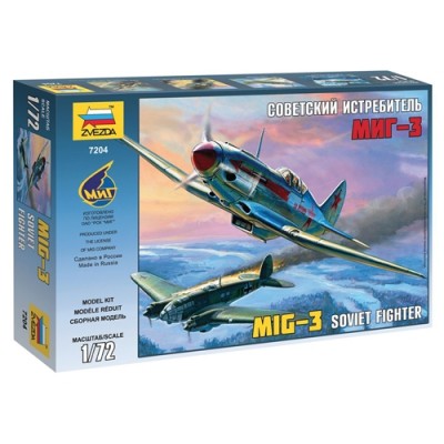 [˾ũ] BZ7204 [Zvezda] BZ7204 1/72 MIG-3 Soviet Fighter