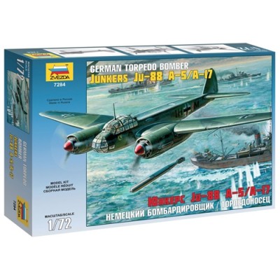 [˾ũ] BZ7284 [Zvezda] BZ7284 1/72 Junkers JU88A-17/A-5 Torpedo Bomber