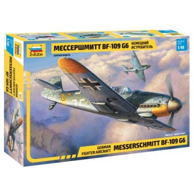 [˾ũ] BZ4816 [Zvezda] BZ4816 1/48 Messerschmitt BF109G-6