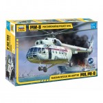 [Zvezda] BZ7254 1/72 MIL Mi-8 Rescue Helicopter