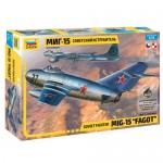 [Zvezda] BZ7317 1/72 Soviet fighter MiG-15 Fagotr (New Tool-2018)