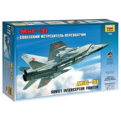 [˾ũ] BZ7229 [Zvezda] BZ7229 1/72 MiG-31 Foxhound Soviet interceptor
