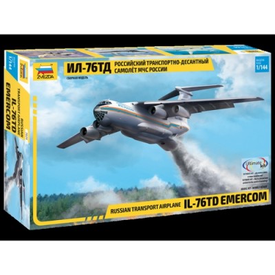 [˾ũ] BZ7029 [Zvezda] BZ7029 1/144 Ilyushin IL-76TD Transport and Airdrop Aircraft
