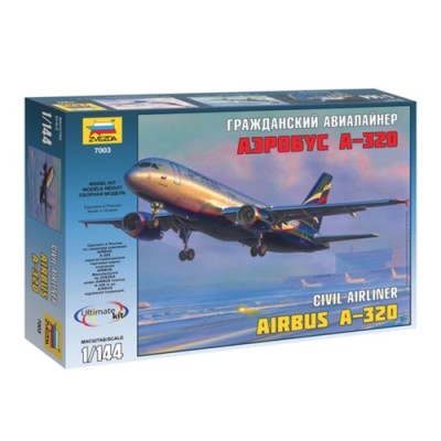 [˾ũ] BZ7003 [Zvezda] BZ7003 1/144 Airbus A320 (New Tool- 2014)