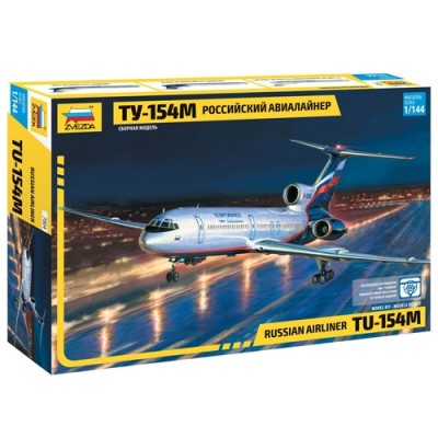 [˾ũ] BZ7004 [Zvezda] BZ7004 1/144 Tupolev Tu-154 Russian Airliner
