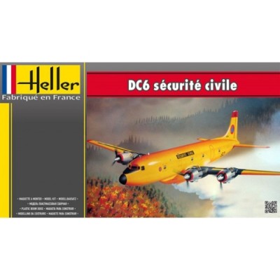 [˾ũ] BG80330 [Heller] BG80330 1/72 DC-6 Securite Civile
