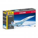 [Heller] BG80445 1/125 Concorde Air France