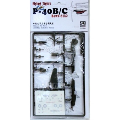 [˾ũ] BFR144S01 [AFV CLUB] BFR144S01 1/144 P-40B/C Hawk-81A2 (Flying Tigers)