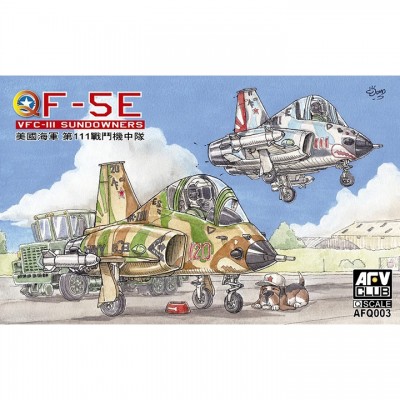 [˾ũ] BFQ003 [AFV CLUB] BFQ003 Q F-5E/N VFC-111 Sundowners - 2 