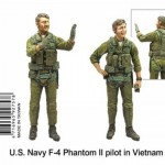 [AFV CLUB] BFHF757 1/32 U.S.NAVY F-4 Phantom II Pilot,Vietnam,2 Figures