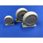 [True Details] ESTDP32217 1/32 B-24 Liberator Wheel Set w/Dust Covers