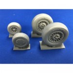 [True Details] ESTDP48212 1/48 B-25 B/J Mitchell Wheels