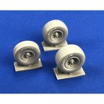 [True Details] ESTDD48003 1/32 OV-10D Bronco Wheels