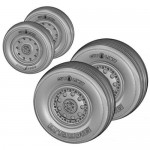 [True Details] ESTDP72201 1/72 F-4S/J Phantom Wheel Set