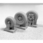[True Details] ESTDP72206 1/48 F-5E Wheel Set