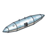 [True Details] ESTD48528 1/48 BLU-32 500 lb Napalm Bomb