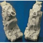 [True Details] ESTD48428 1/48 Sea Vixen Ejection Seats (Martin Baker Mk.4DSA)