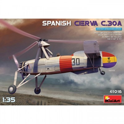 [�˾���ũ] BE41016 [Miniart] BE41016 1/35 Spanish Cierva C.30A