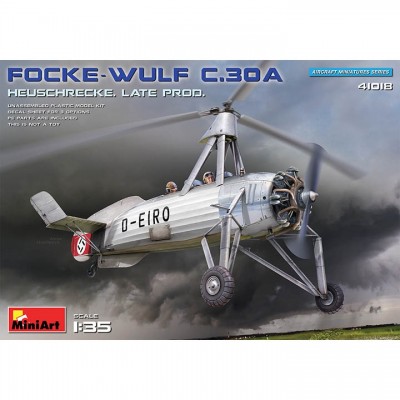 [�˾���ũ] BE41018 [Miniart] BE41018 1/35 FockeWulf C.30A Heuschrecke.Late Prod