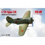 [ICM] BICM32002 1/32 I-16 Type 28, WWII Soviet Fighter