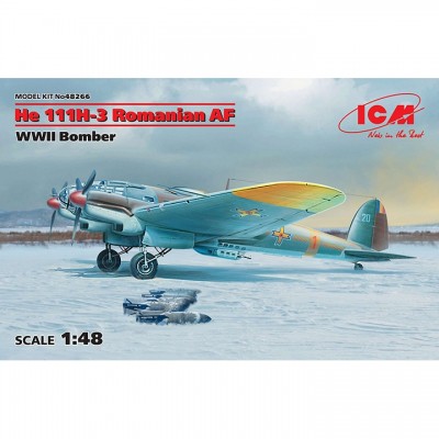 [˾ũ] BICM48266 [ICM] BICM48266 1/48 He111H-3 Romanian Airforce