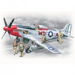 [ICM] BICM48153 1/48 P-51D Mustang , Pilots , Ground Personnel set