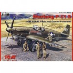 [ICM] BICM48125 1/48 P-51B Mustang , Pilots , Ground Personnel set