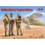 [ICM] BICM32106 1/32 British Pilot in Tropical 1939-1943, 3 Figure