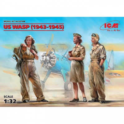 [˾ũ] BICM32108 [ICM] BICM32108 1/32 US WASP 1943-1945 , 3 figures