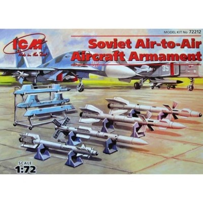 [�˾���ũ] BICM72212 [ICM] BICM72212 1/72 Soviet Air-to-Air Aircraft Armament
