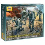 [Zvezda] BZ6110 1/72 German Sturmpioniere (8 Figures w/ Equipment)~ Snap Kit(New Tool-2011)