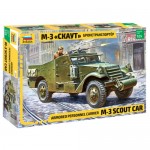 [Zvezda] BZ3519 1/35 M3 Armored Scout Car