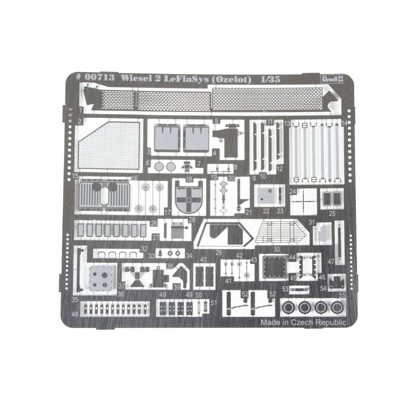 [˾ũ] BV0713 [Revell Gmbh] BV0713 Photoetched parts for 1/35 WIESEL 2 LeFlaSys - Ozelot