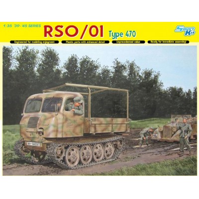 [˾ũ] BD6691 [Dragon] BD6691 1/35 German RSO/01 Type 470 Tractor - Smart Kit