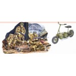 [Dragon] BD6585 1/35 Red Devils w/Welbike and Drop Tube Container Arnhem 1944 (4 Figures Set w/Bike) ~ Premium Edition