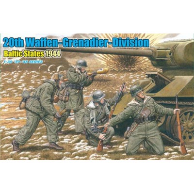 [�˾���ũ] BD6477 [Dragon] BD6477 1/35 20th Waffen-Grenadier-Division Baltic States 1944