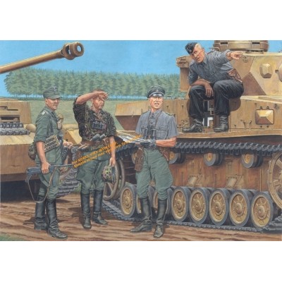 [�˾���ũ] BD6456 [Dragon] BD6456 1/35 German Officer Kursk 1943
