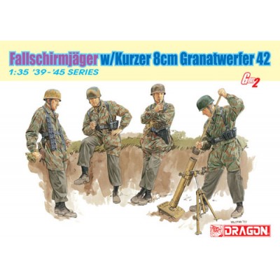 [�˾���ũ] BD6373 [Dragon] BD6373 1/35 Fallschirmjger 8cm Gr.W.42 Mortar Team ~ Gen 2