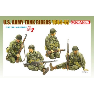 [�˾���ũ] BD6378 [Dragon] BD6378 1/35 US Army Tank Riders 1944-45 (4 Figures Set) ~ Gen 2