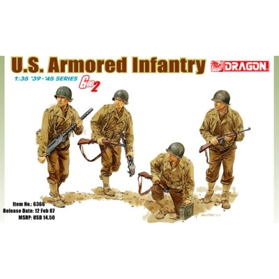 [�˾���ũ] BD6366 [Dragon] BD6366 1/35 US Armored Infantry (4 Figures Set) ~ Gen 2
