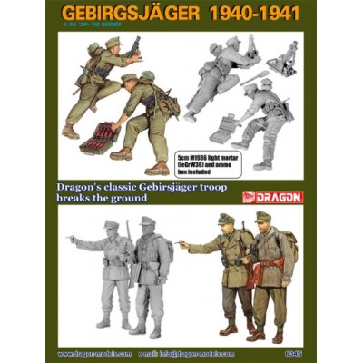 [�˾���ũ] BD6345 [Dragon] BD6345 1/35 German Gebirsjger Mountain Trooper