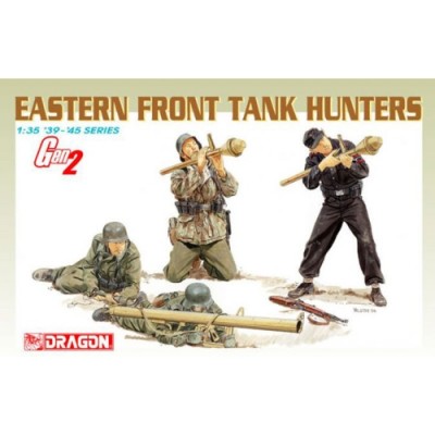 [�˾���ũ] BD6279 [Dragon] BD6279 1/35 Eastern Front Tank Hunters (4 figure set) ~ Gen 2 series
