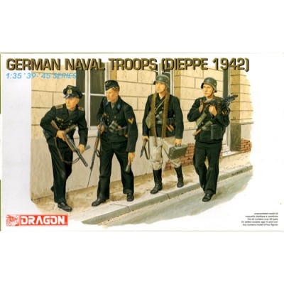 [�˾���ũ] BD6087 [Dragon] BD6087 1/35 German Naval Troops (Dieppe ��42)